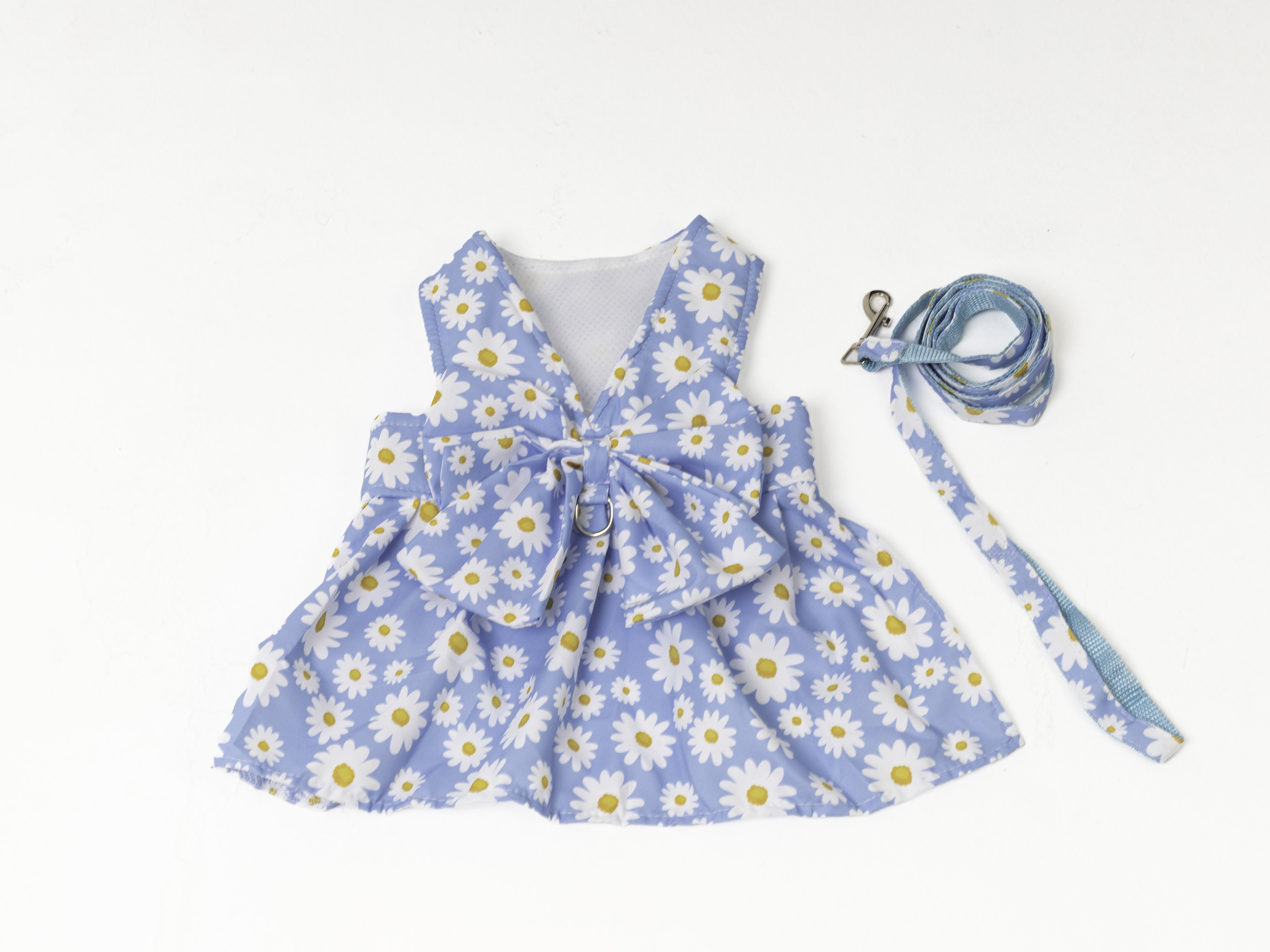 flower dress harness & leash